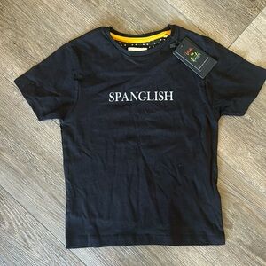 Denim & flowers tee shirt size 5/6 NWT